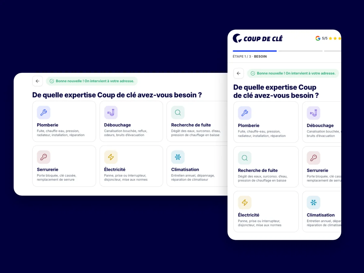 Coup de clé, product preview